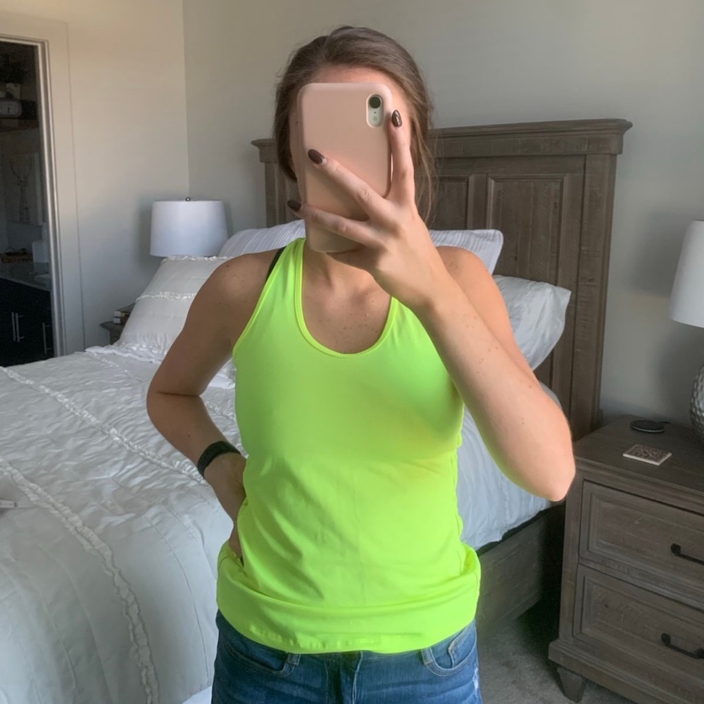 Neon Athletic Tank Top